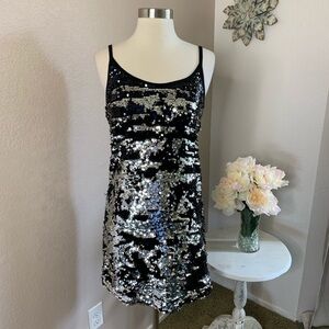 Ice Bubble Sequin Dress Size Large